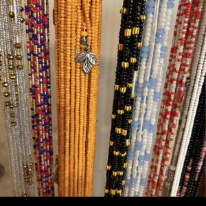 Waistbead tie on cord